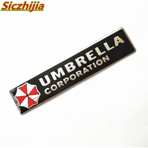 3D car biohazard umbrella sticker for Mitsubishi ASX/Outlander/Lancer Evolution/Pajero/Eclipse/Grandis