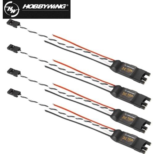 4pcs/lot Hobbywing XRotor 10A/20A/40A Brushless No BEC OPTO ESC Speed Controller For RC 250 Class Multirotors Airplane Toy