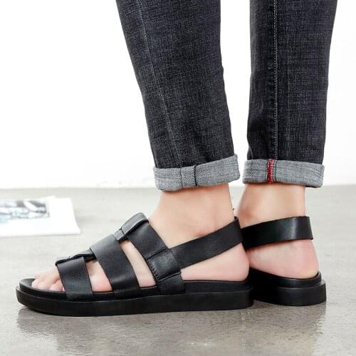 Sandel For Men Zapatillas Casual Hombre De Verano Mens Sneakers Sandale Homme Slipper Rubber Sole Slippers