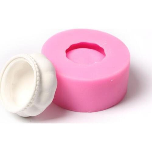 Silicone Mold DIY Clay Mold Hot Creative 3D Handmade Fondant Soap Molds Baking Tools Flower Pot Vase Cake Tools