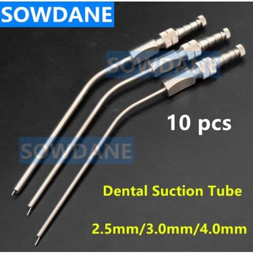 10 pieces Dental Aspirator Ferguson Frazier Suction Tube Aspirator suction dental suction tube Surgical Laboratory Tube