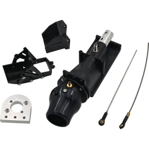 1PC Jet Boat Pump 28MM Water Thruster Spray Thrust 3 Blades Propellers with Moving Backwards Function for DIY RC Boats Model