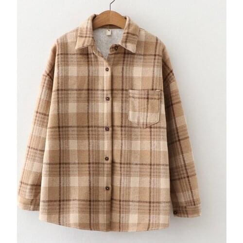 TITAME Women's Plaid Shirts