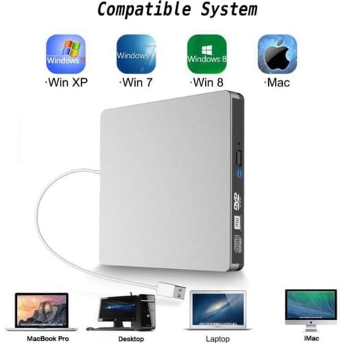 USB 3.0 DVD Drive External Drives DVD/CD Player CD Recorder Or CD/DVD Recorder For Computer Laptop PC