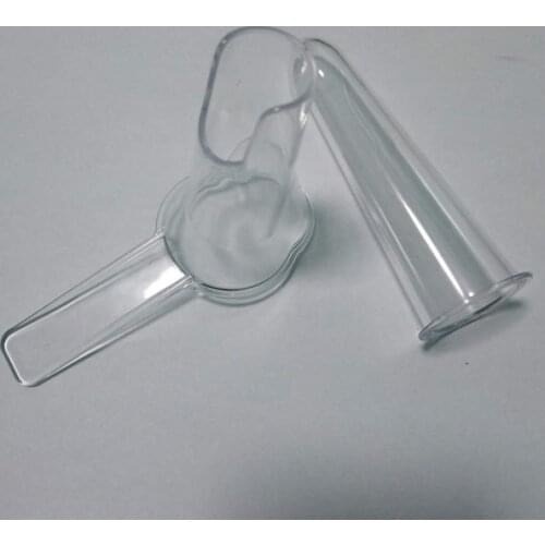 1pcs Disposable transparent gap anoscope hemorrhoid ligation device special anorectal medical missing angle palpable anoscope
