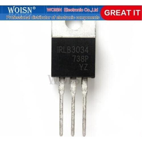 10PCS IRLB3034 IRLB3034PBF TO-220 TO220 MOS FET transistor New original In Stock