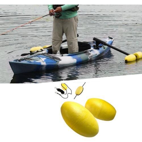2x Kayak Canoe Boat Drift Anchor Float Buoy For Line Launch Rope Towing Canoe Water Sports EVA for Dinghy Yacht Anchor Access