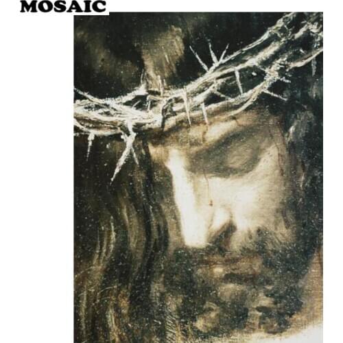 Needlework Round/square drill Diamond Painting Lord Jesus 3D Diamond Embroidery sale Cross Stitch religious icon Decor Home gift