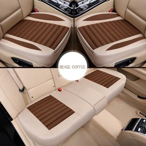 Car Four Seasons Universal Front/Rear Seat Cover Cushion Breathable Protector Mat Pad Auto accessories Universal Size