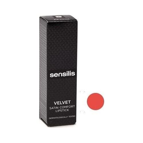 SENSILIS VELVET SATIN LIPSTICK 3.5 ML CORAIL 212