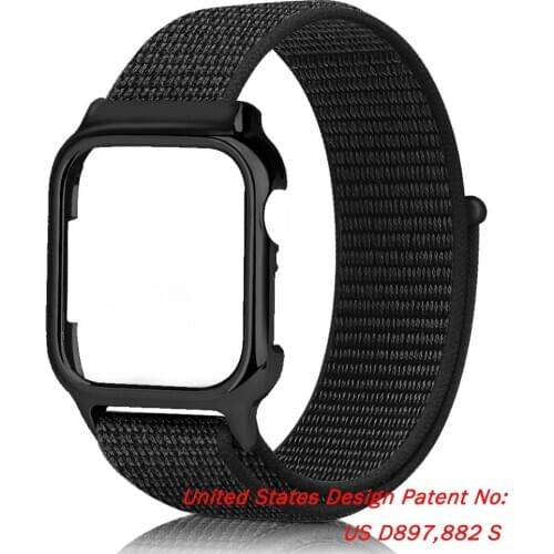 Elastic Sport Solo Loop Strap for AppleWatch 6 Band 44mm 40mm Accessories Nylon WristBand Bracelet