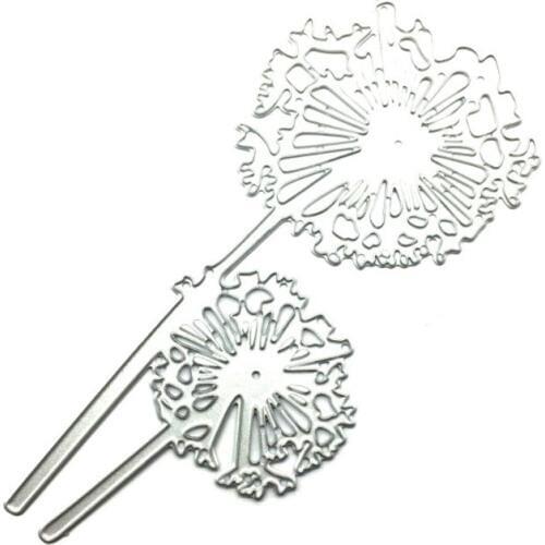 Dandelions Metal Cutting Dies Stencil Scrapbooking DIY Album Stamp Paper Emboss