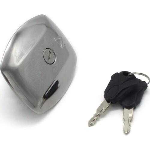 Motorcycle Fuel Gas Tank Cap Cover Lock Set For Suzuki GS300L GS450GA Automatic GS450L GS450T GS450TX GS550L GS550T 44200-49810