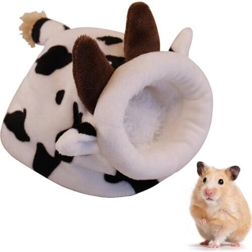 Pet New Cage For Hamster Accessories Pet Bed Mouse Cotton House Small Animal Nest Winter Warm For Rodent/Guinea Pig/Rat/Hedgehog
