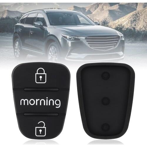 3 Buttons Rubber Pad Insert Replacement Fit for Hyundai Solaris Accent Tucson l10 l20 l30 Kia Rio Flip Remote Car Key Shell