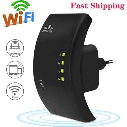 Wifi Repeater WiFi Extender 300Mbps Wifi Booster Wireless Wi-Fi Signal Amplifier Long Range Wifi Repeater 802.11N Access Point