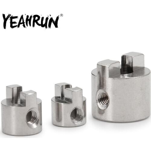 10Pcs 3/4/5mm Stainless Steel Drive Dog Shaft Crutch Connector Paddle Fork for RC Electric Boat Model Accessories