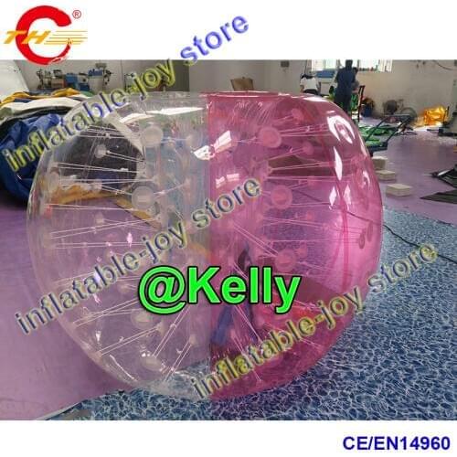 10pcs ball +1pc air pump TPU inflatable bumper ball for sale, 1.5m dia inflatable bubble ball, human football body zorb balls