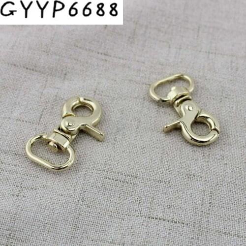4pcs 50pcs 13mm Stronger Swivel Clasps Clips Dog Leash Swivel Hook Snaphook Cord Hook Buckle Trigger Clips Snap