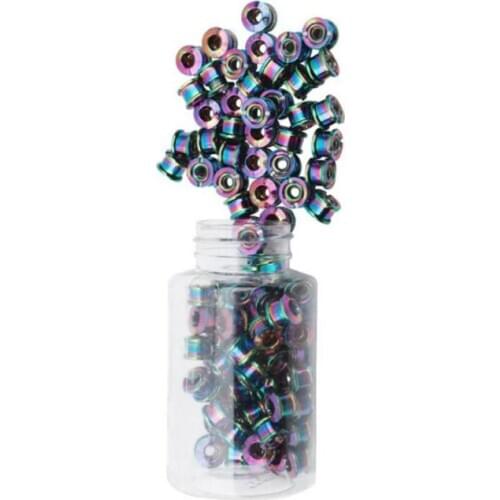 Aluminum Alloy 1PC 7075 CNC Bike Chainring Bolts Muti Color Single Speed Crank Bolt Bicycle Crank Chainwheel Accessories