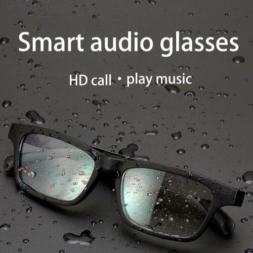 DDJ Intelligent Audio Bluetooth Glasses Sunglasses Outdoor Sports Waterproof Noise Cancelling Stereo With Mic Wireless Headset
