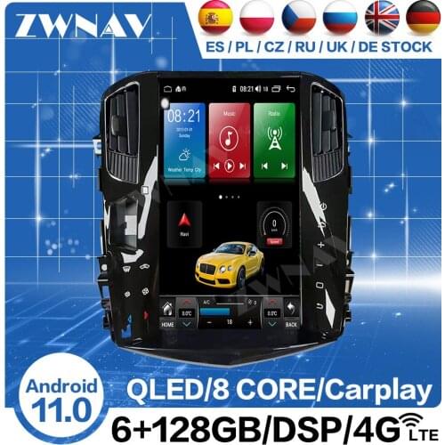 Carplay Tesla Screen Android Multimedia Radio Receiver For Nissan Teana 2012-2018 GPS Auto Audio Stereo Video Player Head Unit
