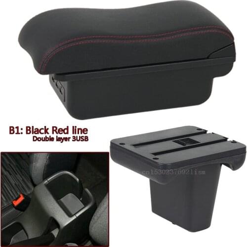For Chevrolet Cavalier armrest box central Store content Storage box with cup holder ashtray USB interface 2015 - 2019