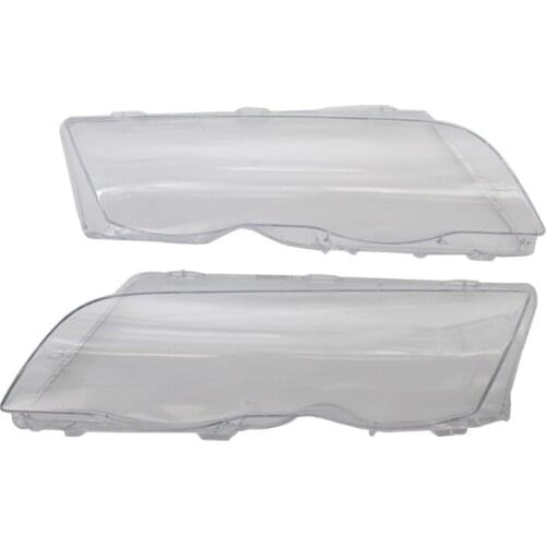 Car Headlight Cover Lampshade Waterproof Bright Shell Cover For BM W E46 Lamp