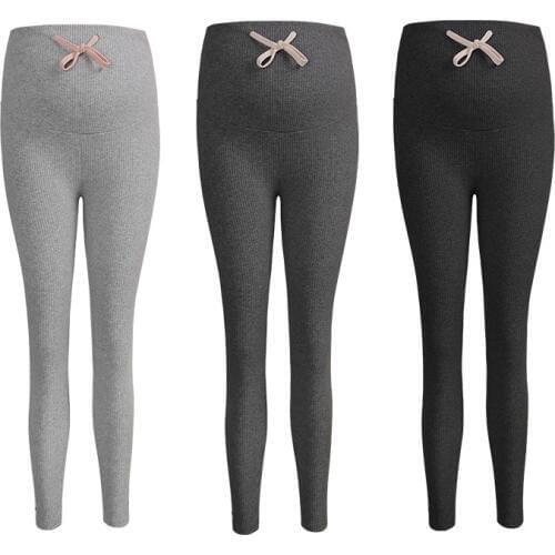 Pregnant Women Autumn Pregnancy Pencil Pants Spring Winter Casual Maternity Legging Elastic Waist Belly Legging Clothes