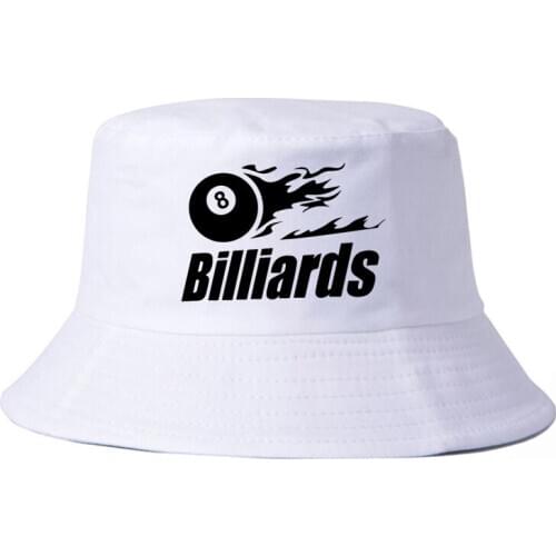Summer Brand Billiards fisherman cap 100% Cotton Men outdoor fishing cap Casual Homme Snooker Lover Gift bucket hat gorros