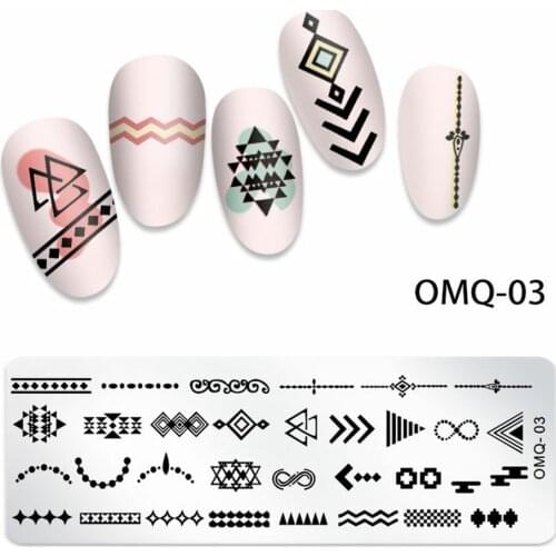 MISS ROSE Stamping Plates