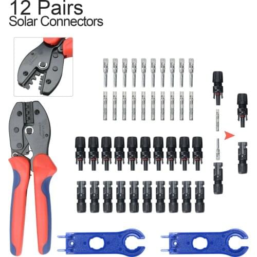 Crimping Pliers Set Terminal Eletrico Wire Clip Connector Electric Wiring Tools Crimper For MC4 Tool Plier Solar Energy 2546B