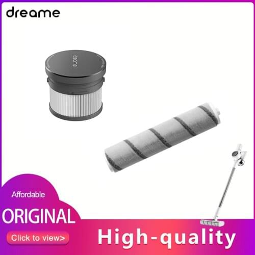 Original Dreame V10 Parts HEPA Filter Roller Brush for Dreame Handheld Wireless Vacuum Cleaner V9 V10 V11 V12 Washable Accessory