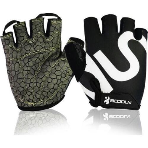 Brand Men&Women Gel Half Finger Cycling Gloves Summer weight lifting sport training body building anti slip Gym Fitness Gloves