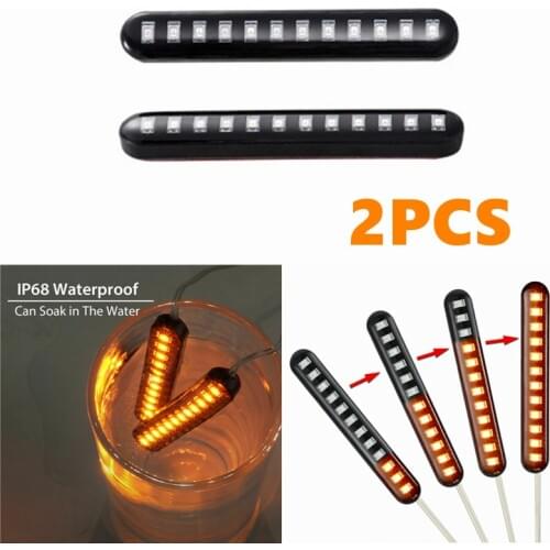 Sequential Turn Signal Side Marker Lights LED Light 12 v Flowing Motorcycle Tail Light Rear Lights Turn Signal Lights For Car