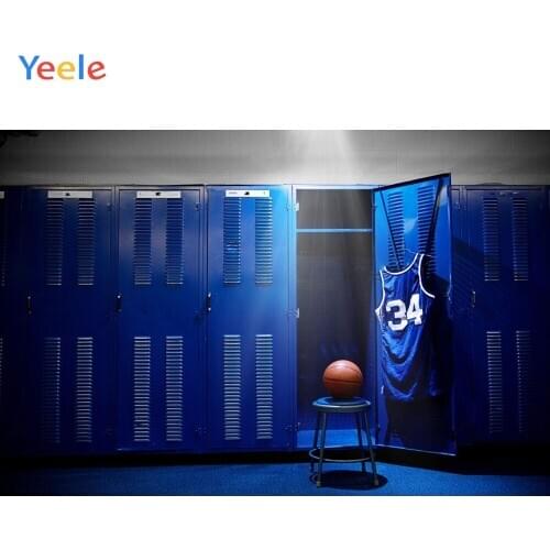 Yeele Professional Photographic Backdrops Basketball Player Locker Room Interior Photography Backgrounds Custom For Photo Studio