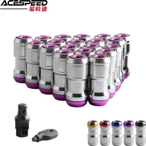 Anti-Theft Formula Steel Lug Nuts Wheel Rim Lock Locking Nuts M12x1.25 M12x1.5