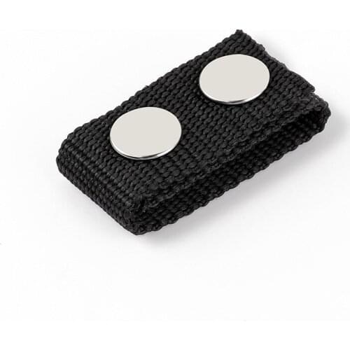 A448 Outdoor EDC tactical belt buckle fixed buckle loop webbing nylon snap buckle snap button Multifunctional belt buckle