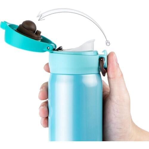 450ml Stainless Steel Double Wall Insulated Cup Vacuum Cup Thermal Mug Flask Coffee Mug Car Travel Drink Bottle Thermocup Termos