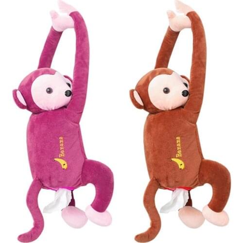 Car Seat Back Tray Paper Towel Storage Box Car Hanging Tissue Box Cartoon Lovely Hanging Pumping Paper Towel Tray