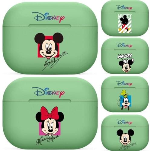 Mickey For Airpods pro 3 case Protective Bluetooth Wireless Earphone Cover Air Pods airpod case air pod cases green
