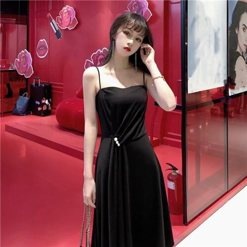 2021 Sleeveless Off shoulder Sexy Dress Women Spaghetti Strap Dresses Female High Waist Slim irregular Dress Summer Vestidos