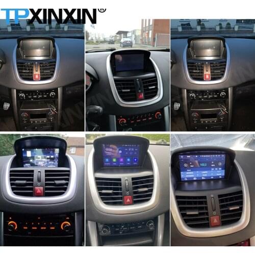 64G Car Radio 2 Din Stereo Receiver Android10 For Peugeot 207 2008 2009 2010 2011 2012 2013 2014 GPS Multimedia Player Head Unit