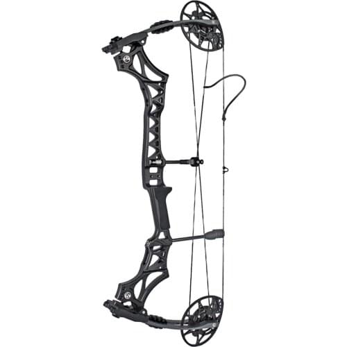 M128 30-70Lbs Compound Bow 30 Inches Handle Speed 340 feet/s Brace Height 7.1 Inches for Archery Hunting Shooting