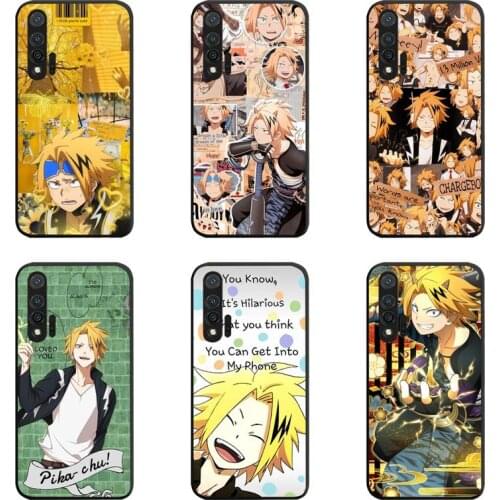 Denki Kaminari My Hero Academia Phone Case For Huawei Nova 6se 7 7pro 7se honor 7A 8A 7C 9C Play