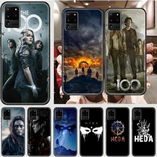 Heda Lexa The 100 TV Phone case For Samsung Galaxy Note 4 8 9 10 20 S8 S9 S10 S10E S20 Plus UITRA Ultra black soft back pretty