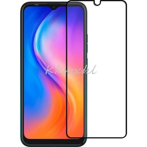 9H HD Full Cover Color Tempered Glass For Tecno Spark 6 Go 6.52" Glass Screen PHONE Protector Protective Film Guard