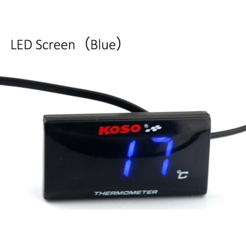 Motorcycle Modified Parts LCD Display Water Temperature Gauge Electric Vehicle Electric Motorcycle General Thermometer
