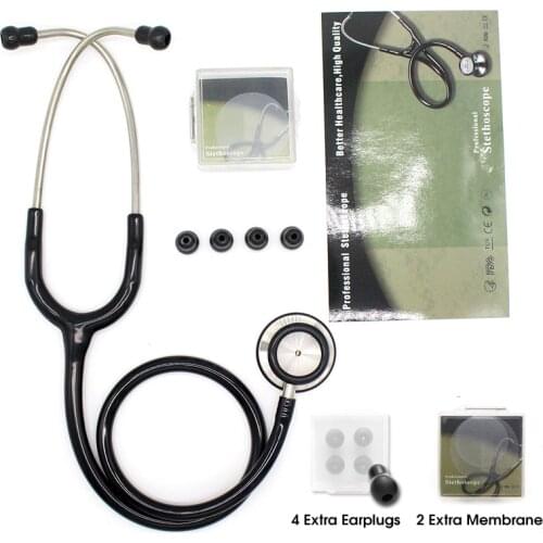 Dual Head Cardiology Stethoscope Doctor Medical Stethoscope Medical Professional Estetoscopio Doctor Professional Medical Device