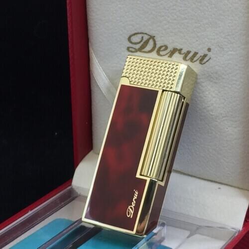 2020 Bussiness Gas Lighter Compact Jet Butane Engraving Metal Gas PING Bright Sound Cigarette lighter Inflated No Gas With Box